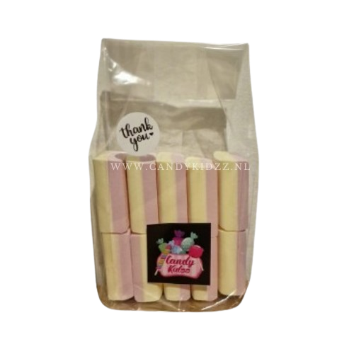 Rosy Brown Schuimblokken met Vanillesmaak 10-pack