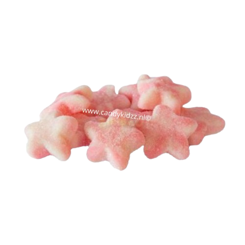 Dark Salmon Sugared Pink Twist Stars (152) 100 Gram / Ja,100 Gram / Nee,250 Gram / Ja,250 Gram / Nee,500 Gram / Ja,500 Gram / Nee,750 Gram / Ja,750 Gram / Nee,1 Kilo / Ja,1 Kilo / Nee