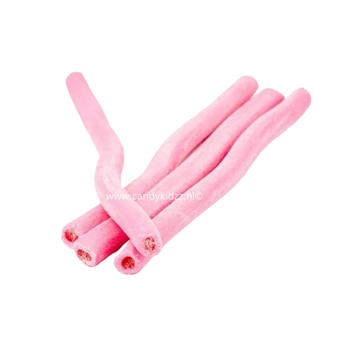 Pink Dynamietstaafjes - Aardbei (22) 100 Gram / ja,100 Gram / nee,250 Gram / ja,250 Gram / nee,500 Gram / ja,500 Gram / nee,750 Gram / ja,750 Gram / nee,1 Kilo / ja,1 Kilo / nee