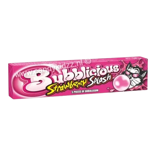 Pale Violet Red Bubblicious - Strawberry Splash (38g)