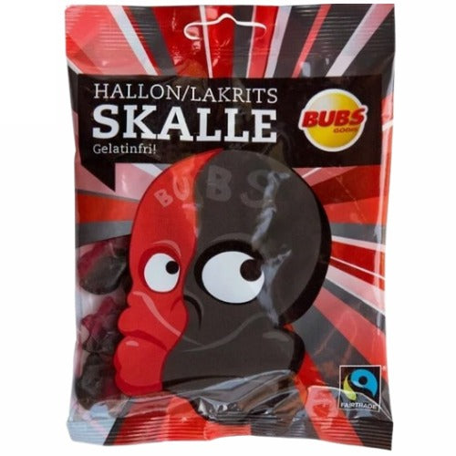 Bubs - Goody Hallon/Lakrits Skalle (90g)