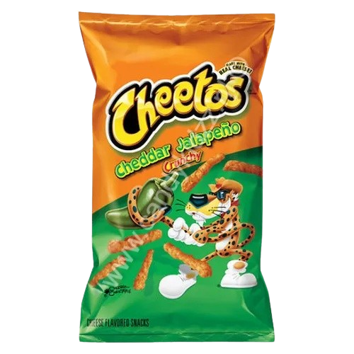 Forest Green Cheetos - Cheddar Jalapeño (226g)