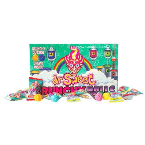 Medium Sea Green Dr. Sweet - Crunchy Balls Theatre Box (90g)