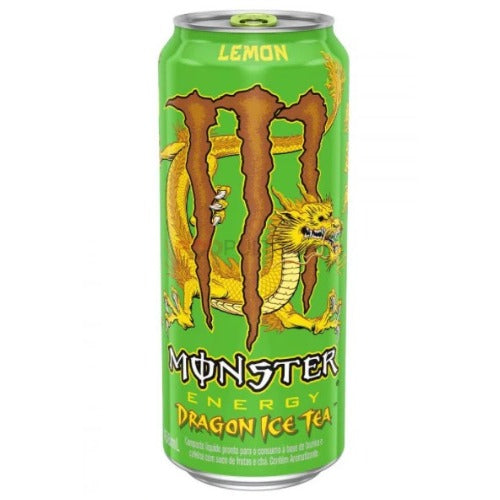Olive Drab Monster Energy Dragon Ice Tea Lemon (473ml)