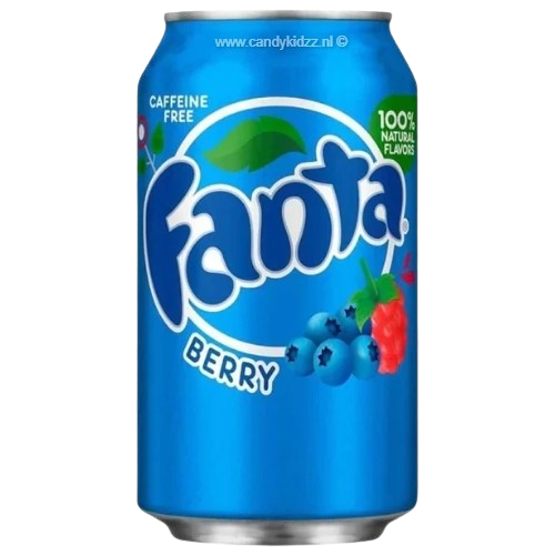 Dark Cyan Fanta - Berry (355ml)