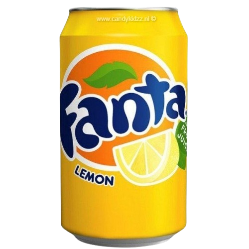 Dark Slate Gray Fanta - Lemon (330ml)