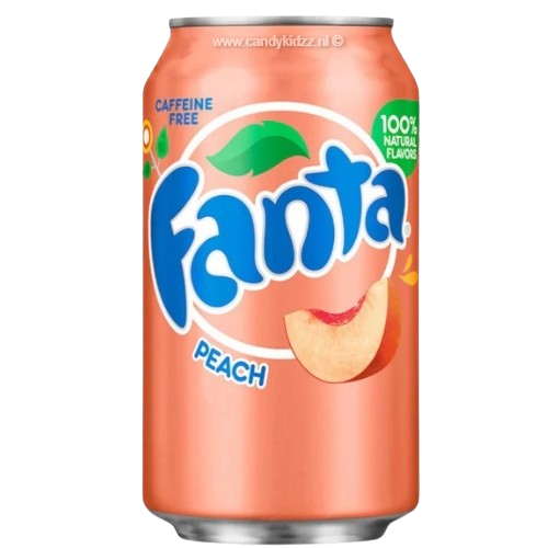 Dark Salmon Fanta - Peach (355ml)