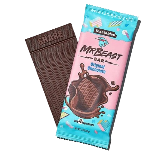 Dim Gray Feastables Mr Beast - Original Chocolate Bar (60g)
