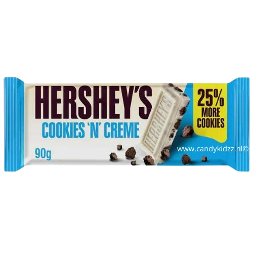 Light Gray Hersheys - Cookies 'n' Creme (90g)