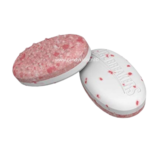 Light Gray Ice Breakers - Duo Mint Strawberry (36g)