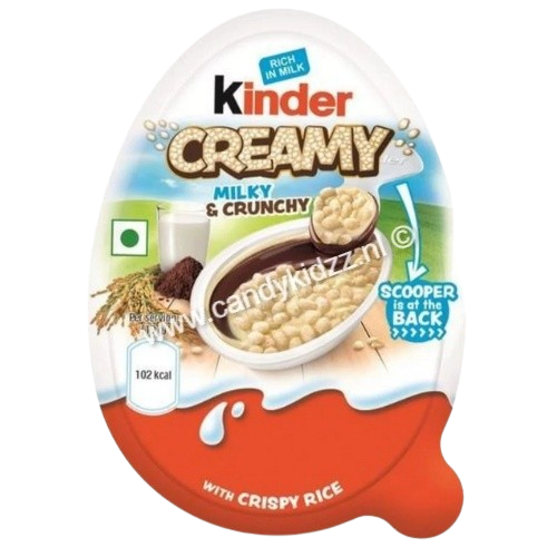 Kinder Creamy Milk & Crunchy (19gr)