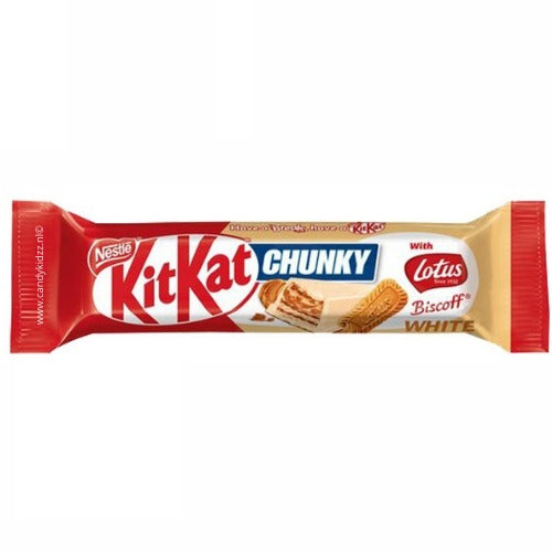 KitKat - Chunky Lotus Biscoff White (42g)