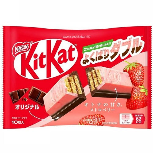 KitKat - Mini Yokubari Double Strawberry (116g)