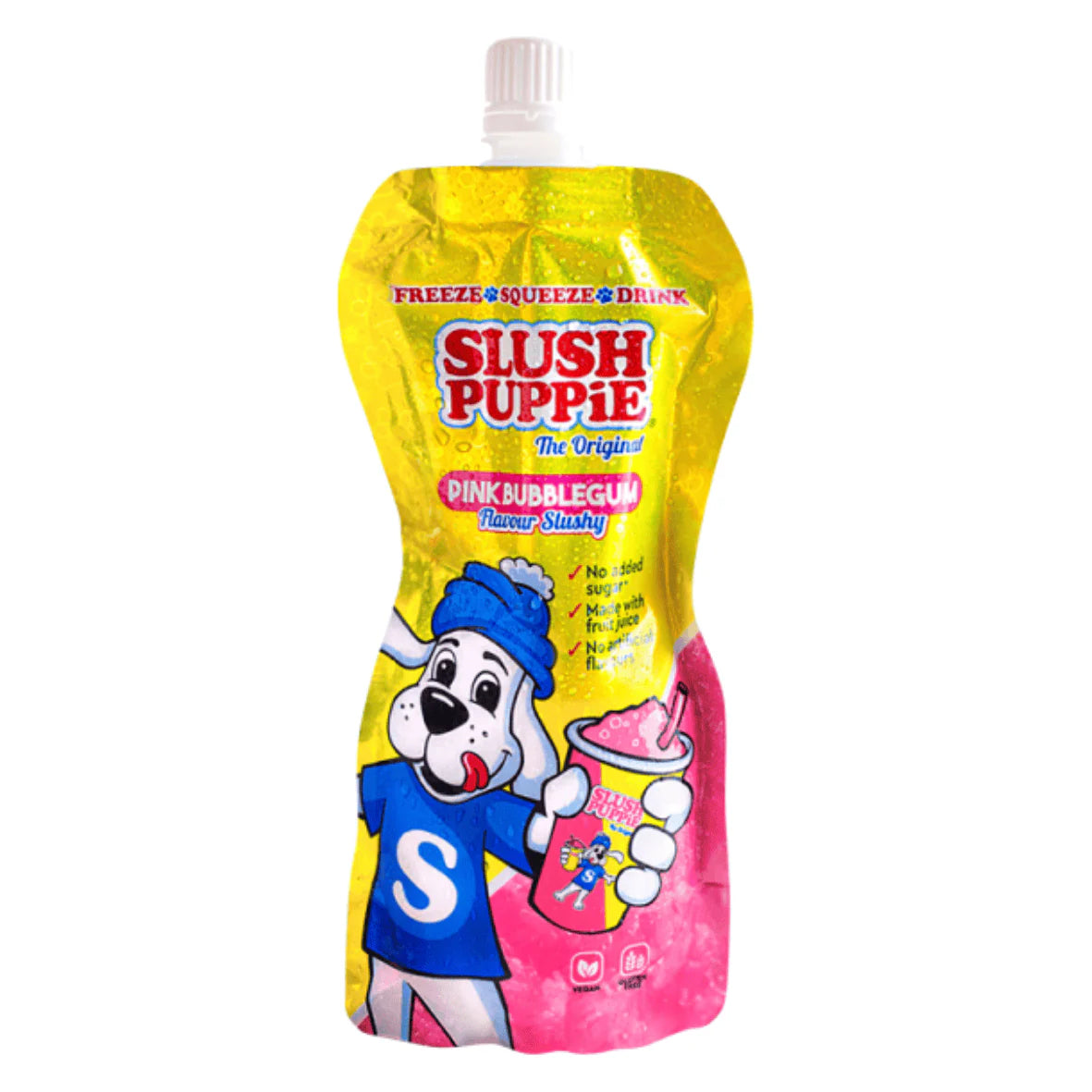 Dark Slate Blue Slush Puppie Slush Bubblegum (250ml)