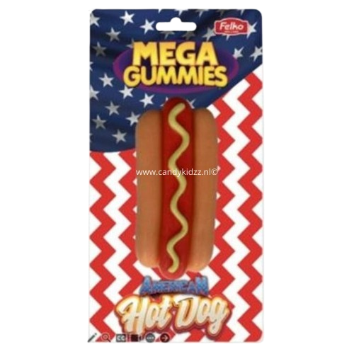 Sienna Mega Gummies American Hot Dog (120g)