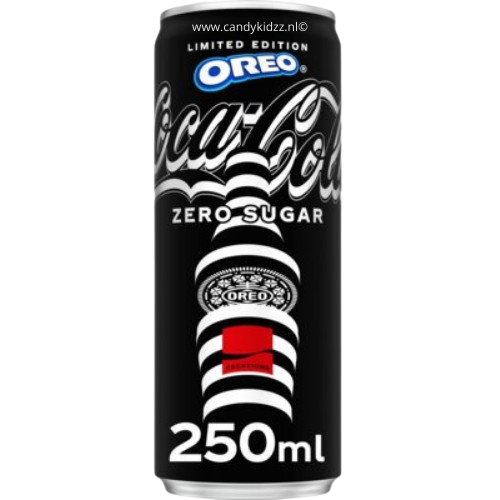 Gray Coca-Cola - Zero Sugar Limited edition Oreo (250ml)