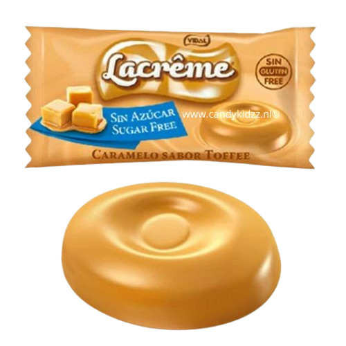 Sandy Brown Lacreme - Toffee Sugarfree (208) 250 Gram,500 Gram,1 Kilo