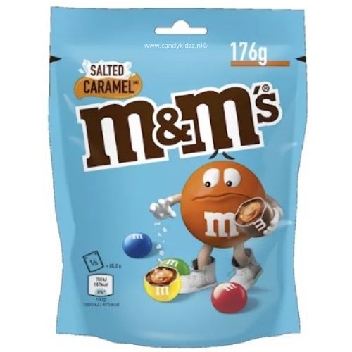 Medium Aquamarine M&M's - Salted Caramel stazak (176g)