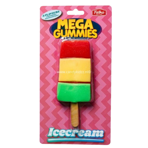 Pale Violet Red Mega Gummies American Ice cream (120g)