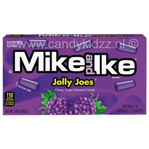 Dark Slate Blue Mike and Ike - Jolly Joes (141g)