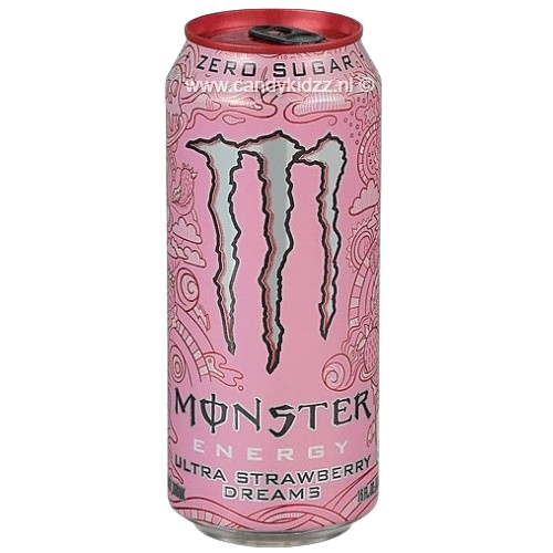 Rosy Brown Monster Energy - Ultra Strawberry Dreams (473ml)