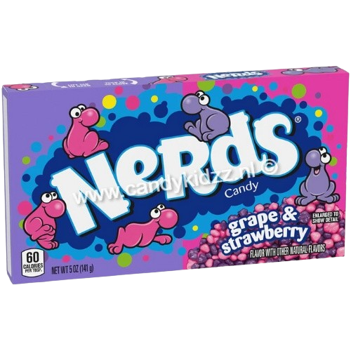 Dark Slate Blue Nerds - Grape / Strawberry (142g)