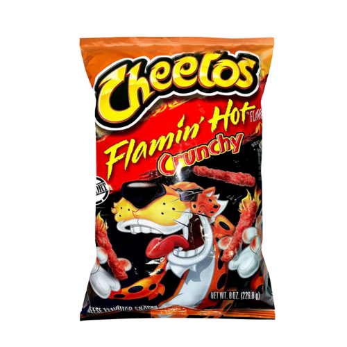 Cheetos - Flaming hot crunchy (226gr)