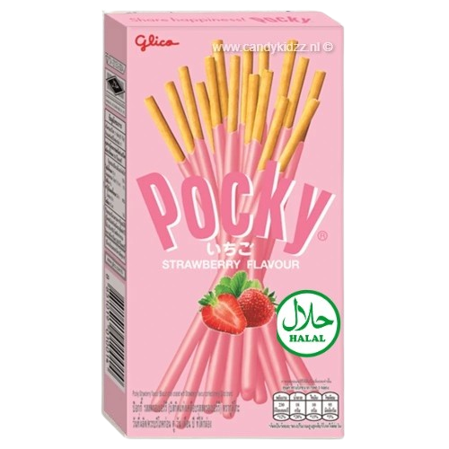 Light Pink Pocky - Strawberry (45g)