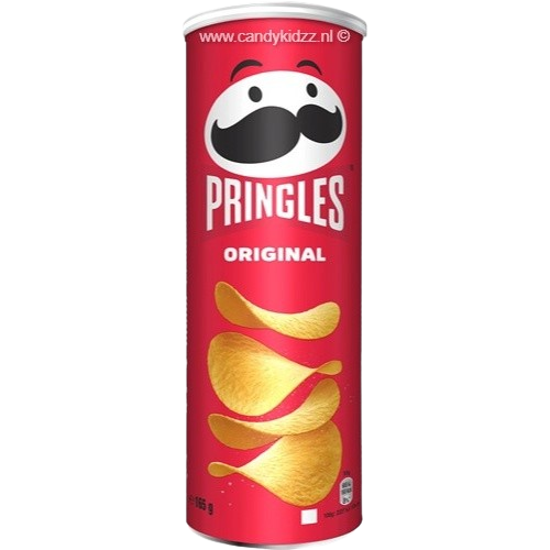 Maroon Pringles - Naturel (165g)