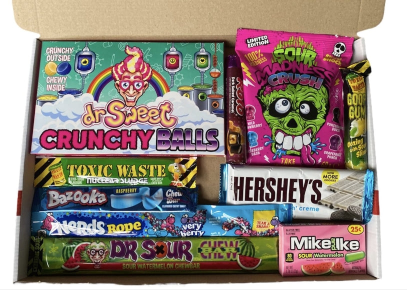 Tan Amerikaans snoep en chocolade pakket 10 delig - Amerikaans Snoep - Snoep box