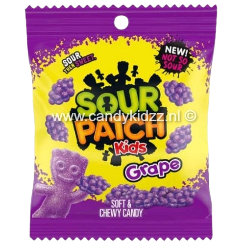 Dark Magenta Sour Patch Kids - Grape (101g)