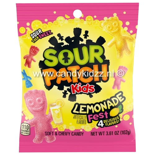Tan Sour Patch Kids - Lemonade Fest (102g)