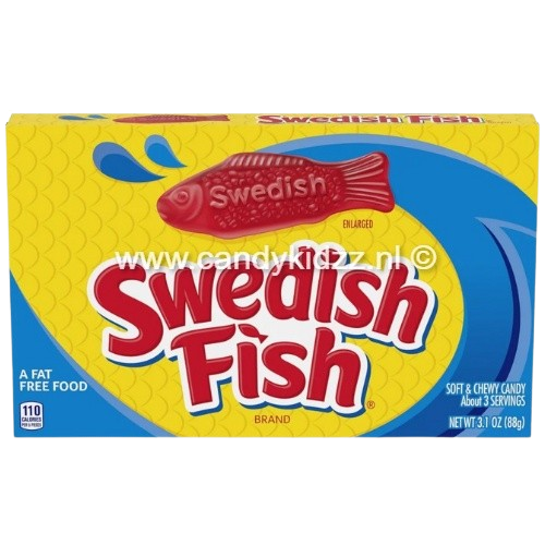 Steel Blue Swedish Fish - Red Theatre (99g)