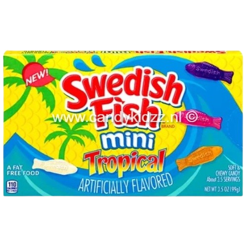 Light Sea Green Swedish Fish - Tropical (99g)