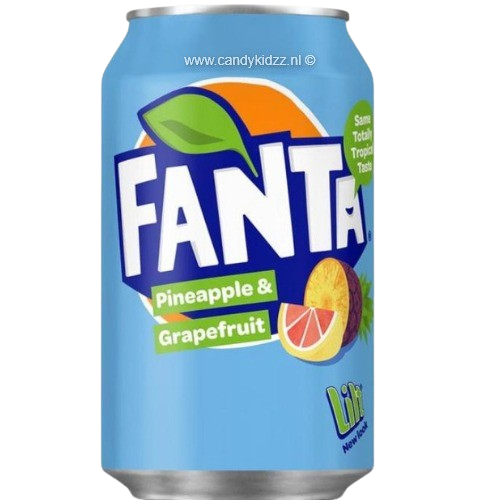 Cornflower Blue Fanta - Pineapple & Grapefruit (330ml)