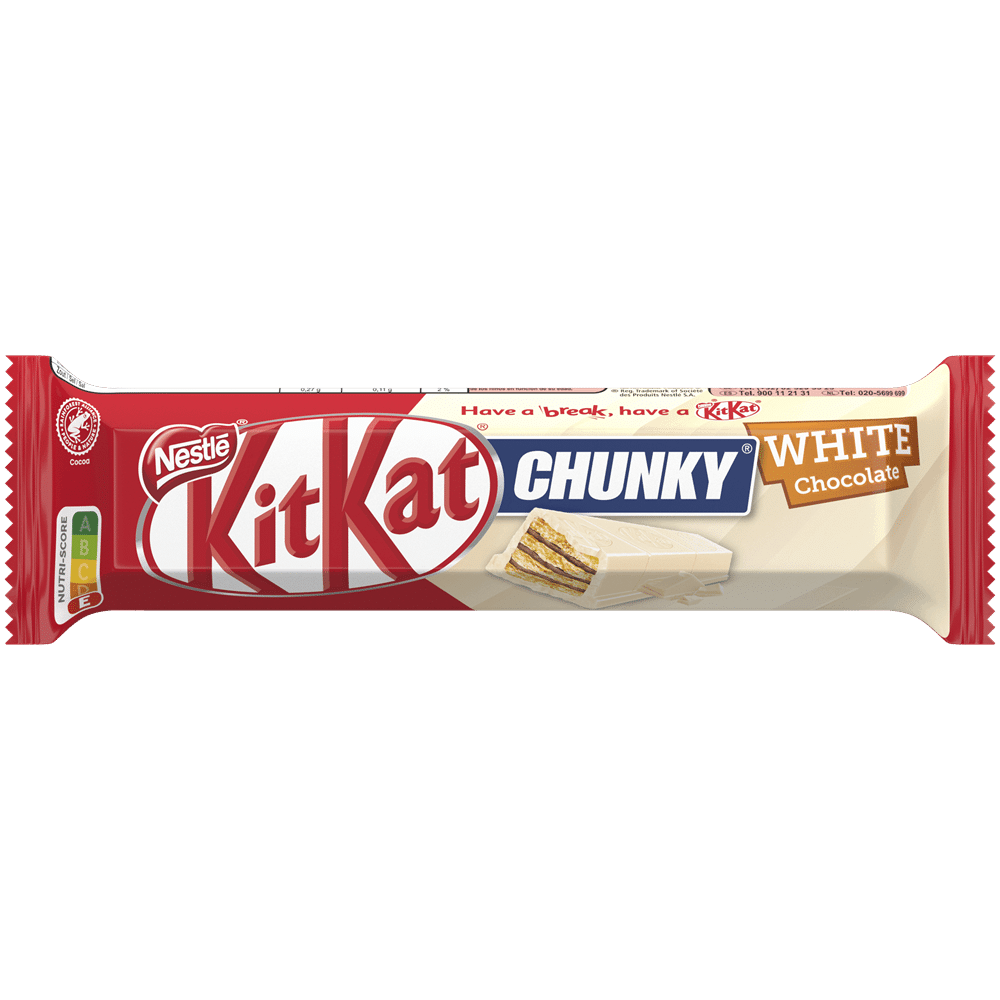 Brown KitKat - Chuncky White (40g)