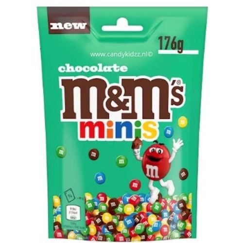 Medium Sea Green M&M's - Choco Mini's stazak (176g)