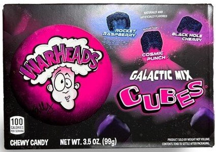 Dark Slate Gray Warheads - Galactic Mix Cubes (99g)
